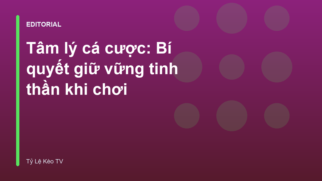 Người chơi bóng đá đang suy nghĩ và kiểm soát tâm lý